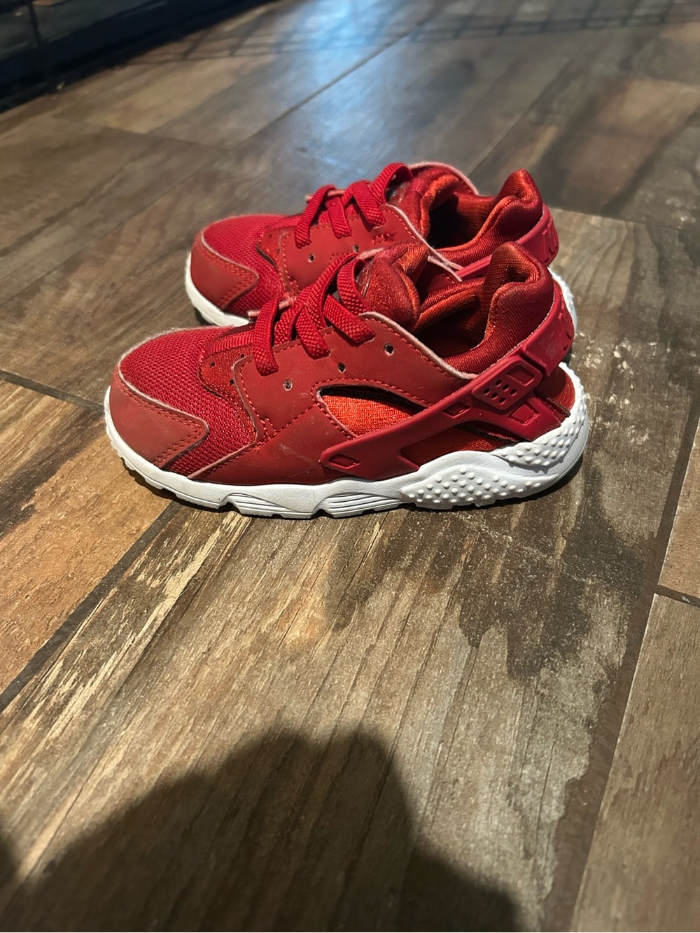 Kids Nike Air Huarache red 8C